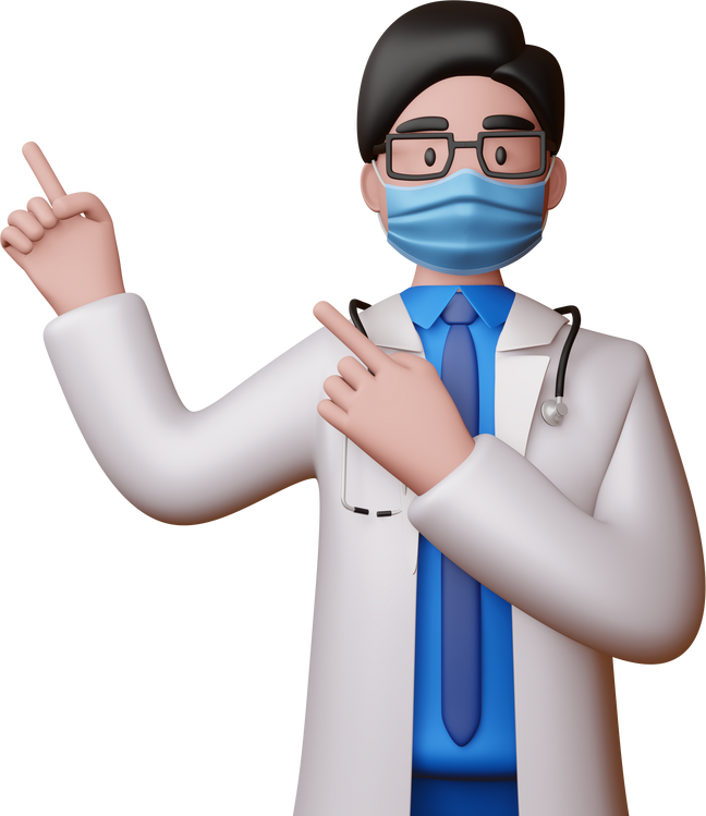 3D Doctor Illustration